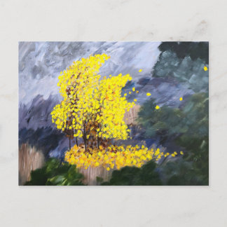 Windy Day Postcard Vykort