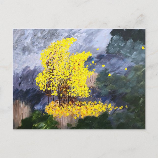 Windy Day Postcard Vykort (Framsida)