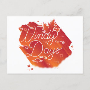 Windy Days / vykort