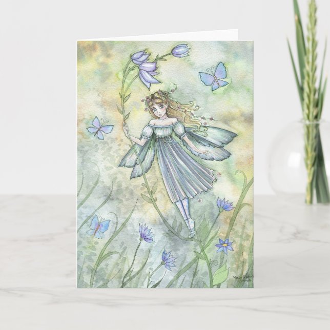 Windy Fairy Art Card, Notekort av Molly Harrison Kort (Framsida)