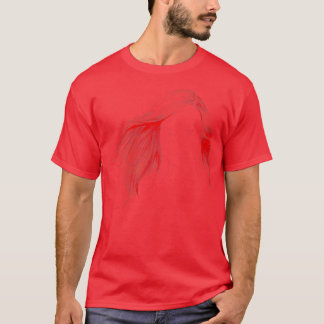 Windy Hair T Shirt