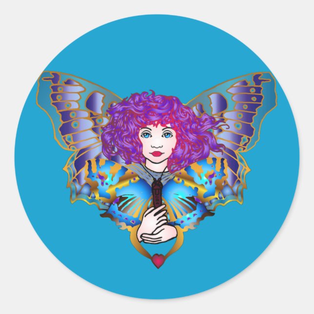 Windy Runt Klistermärke (Framsida)