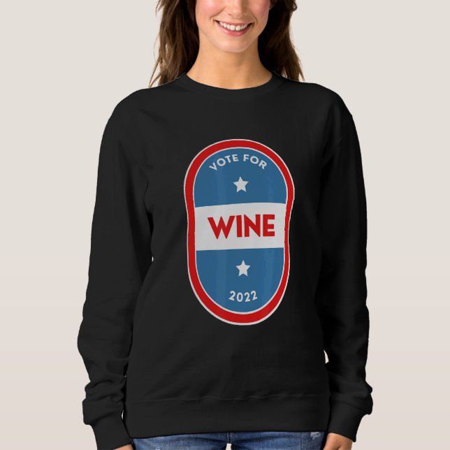 Wine  Bartender Political Election Parody 2022 T Shirt (Framsida)