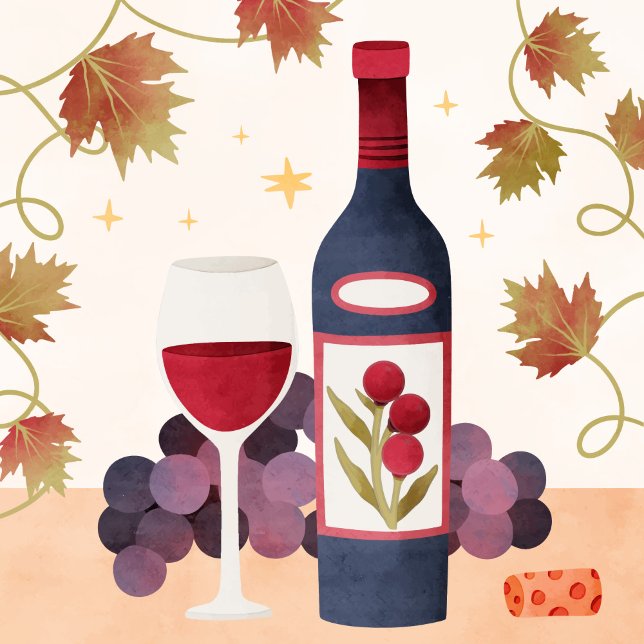 Wine Bottle Crossbody Bag Axelväska (Holiday Gifts!)