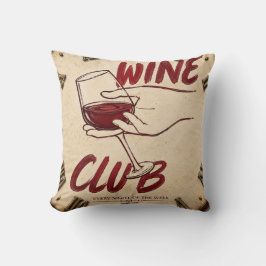  Wine Club Rustic Vineyard Kitchen Home Bar  Kudde