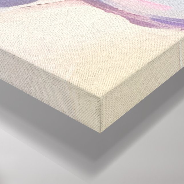 Wine drinks Red Tropical pink wine drink set  Canvastryck (Hörn (nedre))