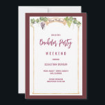 Wine Festival Inbjudningar<br><div class="desc">A wine festival invitation yours to personalize with your event details. (Image by Freepik). The card is easy to customize with your wording, font and font color. Not exactly what you're looking for? All our products can be custom designed to meet your needs at no extra charge. Simply contact us...</div>
