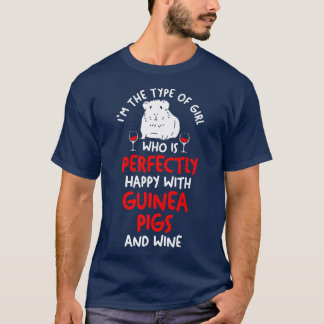 Wine Guinea Pig Premium 5671 T Shirt