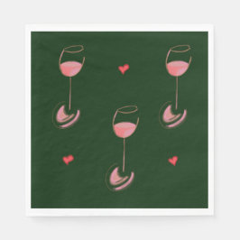 Wine lover napkins pappersservett