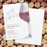 Wine Simple Sextio 60-årsfest Inbjudningar<br><div class="desc">Elegant rödvin Enkel sextio 60-års födelsedagsfest inbjudan. Fira sextio år av livet med denna klassiska och eleganta inbjudan med ett stort akvarell rött och grått vinglas på höger sida, vilket ger den en modern twist. Överst på inbjudan står "Aged to Perfection" i script typografi, i kombination med ett mer klassiskt...</div>
