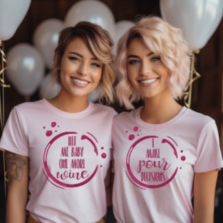 Wine Themed Bachelorette Group T Shirt