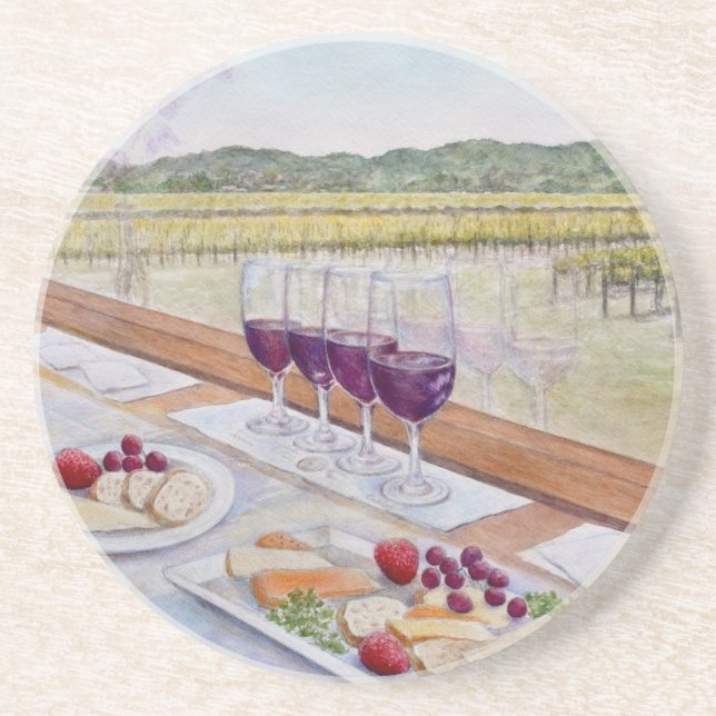 Wine Train Happy Hour Underlägg (Framsidan)