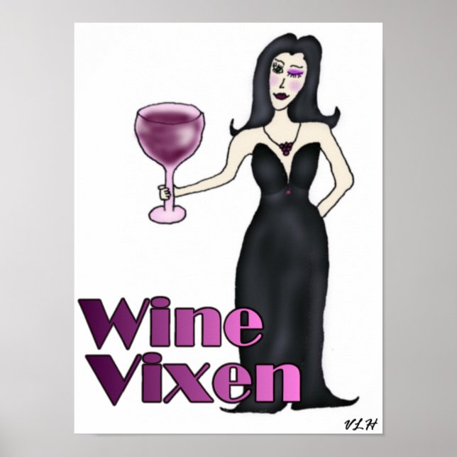 Wine Vixen Poster (Framsidan)