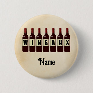 Wineaux Red Vin Flaskor har anpassat sig Knapp