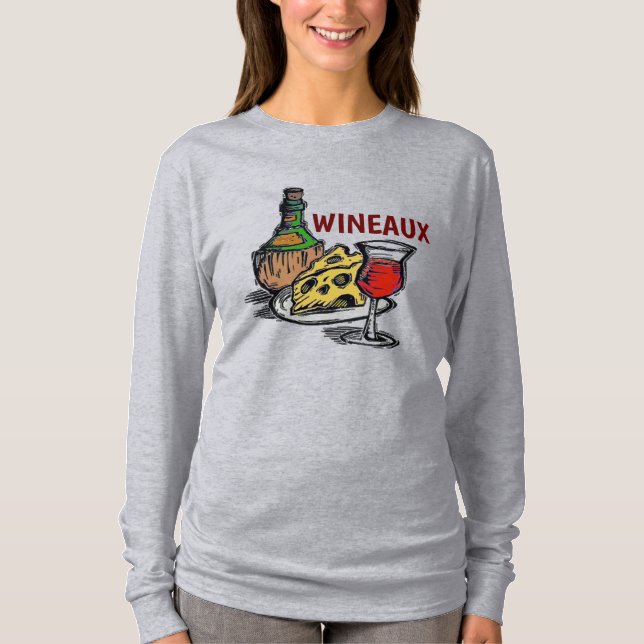 WINEAUX... T SHIRT (Framsida)