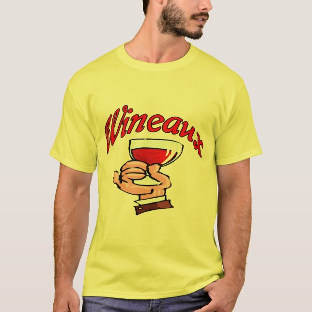 Wineaux Tee Shirt (Framsida)