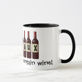 Wineaux Vin Flaskor Lineup: Kan innehålla Vin Mugg