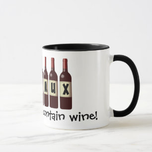 Wineaux Vin Flaskor Lineup: Kan innehålla Vin Mugg