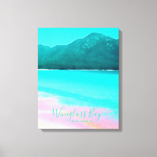 Wineglass Bay Tasmania Australien Canvastryck