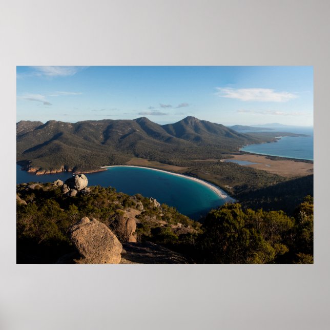 Wineglass Bay, Tasmania, Australien Poster (Framsidan)