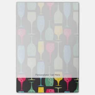 Wineglass Post-it Block