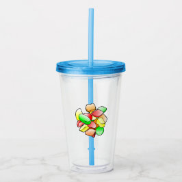 Winegums Acrylic Tumbler Take Away Mugg