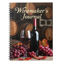 Winemaking Recipes Anteckningsbok