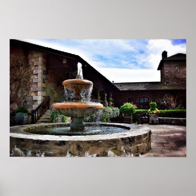 Winery Fontän Poster (Framsidan)