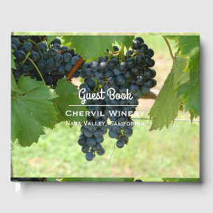 Winery Thned Anpassningsbar Guest Bok