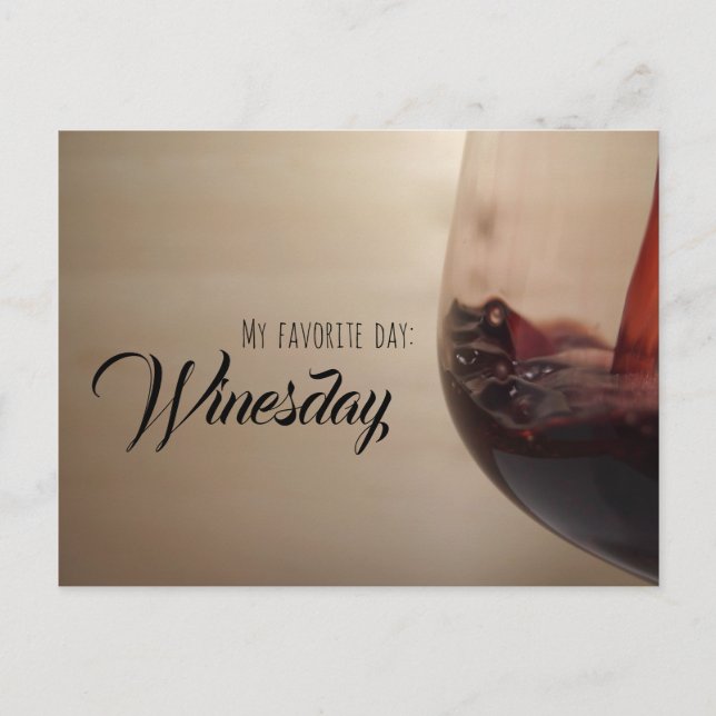 Winesday Vykort (Framsida)