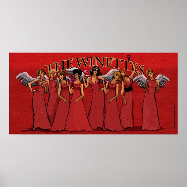 Winettes, av Andrea Boff Poster (Framsidan)