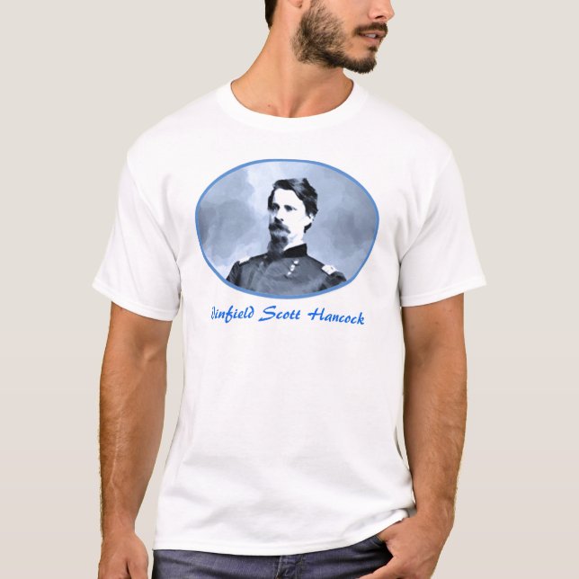 Winfield Scott Hancock T Shirt (Framsida)