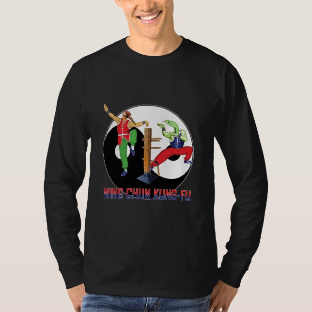 Wing Chun Kung-Fu T Shirt (Framsida)