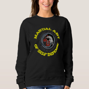 Wing Chun Tiger Dragon Stridskonst för självförsva T Shirt