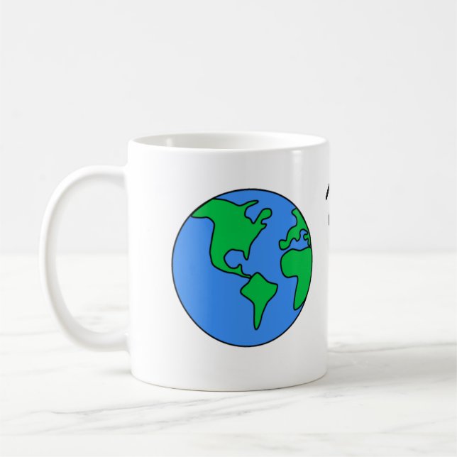 Wing Peace Earth mugg (Vänster)