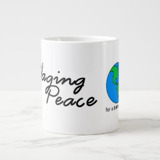 Wing Peace Earth mugg Jumbo Mugg
