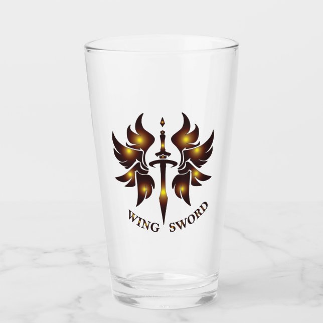 WING SWORD Drinkware Glaskopp (Framsida)