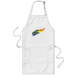Wingaydium Lesbiosa - LGBTQ+ Magic Pun Långt Förkläde