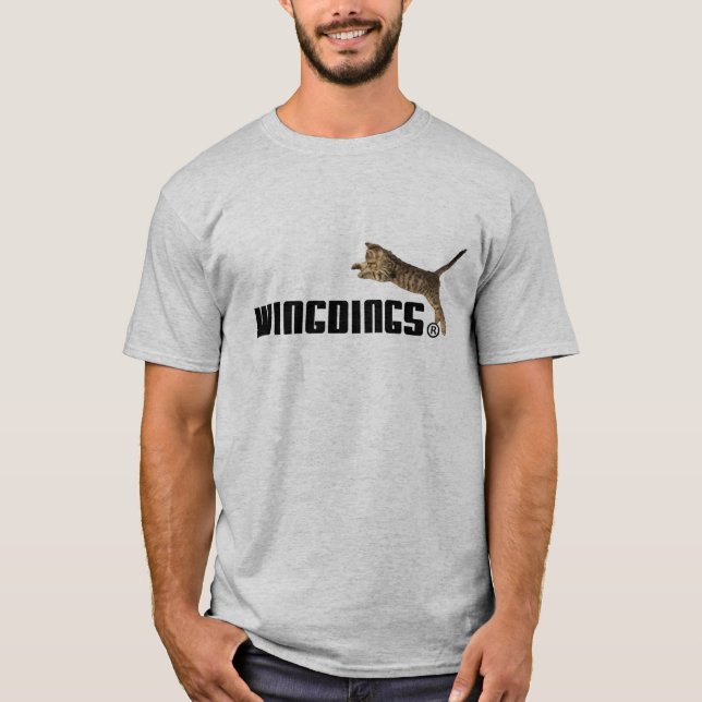 Wingdings Stylized logotypT-tröja T-shirt (Framsida)