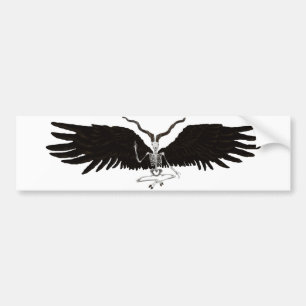 Winged Baphomet Bildekal