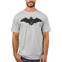 Winged Creature of the Night Graphic Print T-Shirt