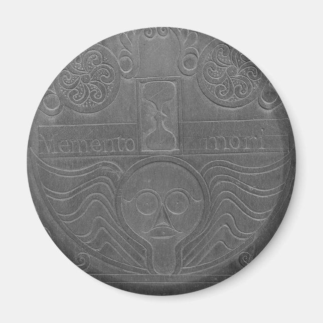 Winged Effigy Magnet Momento Mori (Framsidan)