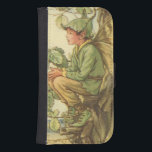 Winged Elm Fairy Sitta i Träd Plånboksfodral<br><div class="desc">Det måste vara svårt att vara en elm fairy. Den här vingade historieboken är sitta i ett träd och tar några minuter att njuta av dagen. Beställ den här fantastiska utskriften idag!</div>