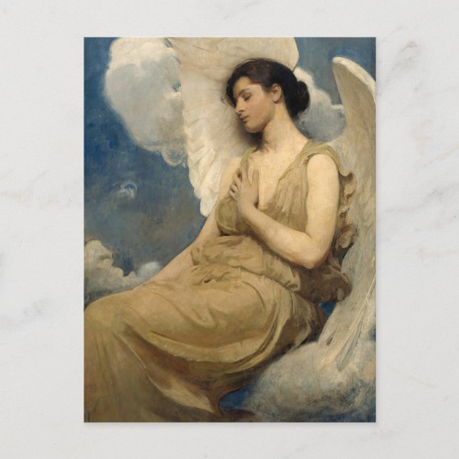 Winged Figur | Abbott Handerson Thayer Vykort (Framsida)
