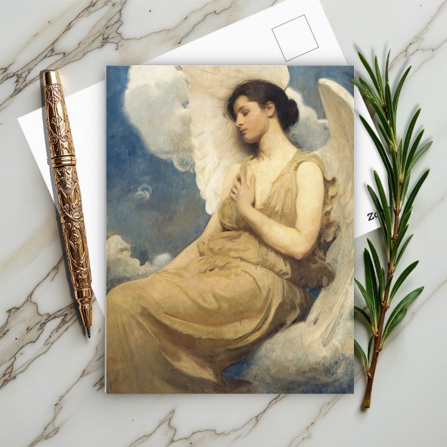 Winged Figur av Abbott Handerson Thayer Angel Art Vykort (Skapare uppladdad)