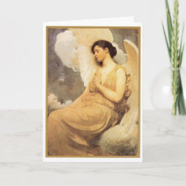 Winged Figur - jul Helgkort