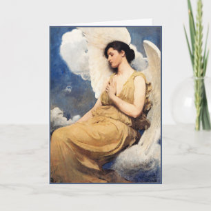 Winged Figur, konstverk av Albert H. Lager Kort