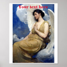 Winged Figur Poster