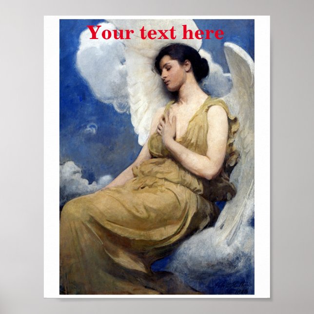 Winged Figur Poster (Framsidan)