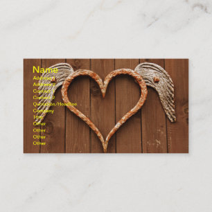 Winged Heart-Affärskort Visitkort